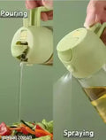 Leak Proof, Oil Spray, Reusable, Dishwasher safe, Portable, Lightweight, Mist Spray ( Capacity-1L ) )