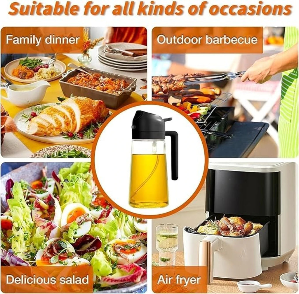 Leak Proof, Oil Spray, Reusable, Dishwasher safe, Portable, Lightweight, Mist Spray ( Capacity-1L ) )